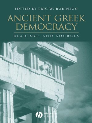 cover image of Ancient Greek Democracy